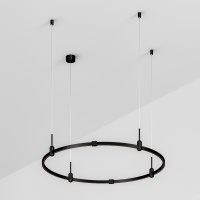 Arlight Основание ART-APRIORI-ROUND-HANG-R1000 (BK) (IP20 Металл, 3 года)