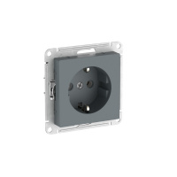 Systeme Electric AtlasDesign Грифель Розетка с заземлением, 16А, мех., быстрозажим. клем.