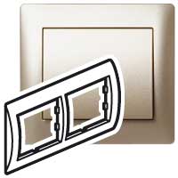 Legrand Galea Life Титан Рамка 2-я гориз