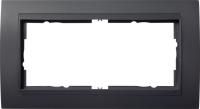 Gira Event Антрацит/Антрацит Рамка 2-ая без перегородки