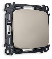 Комплект механизма 1-клавишного перекрестного выключателя OMEGA MO361030 Серо-бежевый матовый QUANT