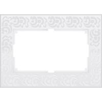 Рамка для двойной розетки (белый) W0082301