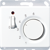 JUNG комнатный термостат, белый