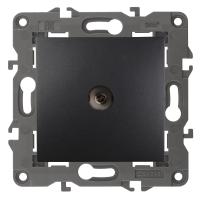 ЭРА 14-3102-05 Elegance Антрацит Розетка TV проходная