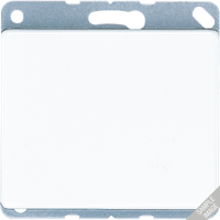 JUNG SL 500 Черный Черная Заглушка с суппортом