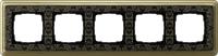 Gira ClassiX Art Бронза/Черный Рамка 5-ая
