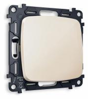 Комплект механизма 1-клавишного перекрестного выключателя OMEGA MO301030 Бежевый глянец QUANT