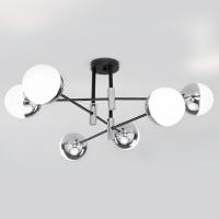 Потолочная люстра в стиле лофт 70129/6 хром Eurosvet Nuvola
