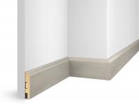 Плинтус ЕP07 NanoFlex, дуб Анталия, 80x16x2400 мм, МДФ