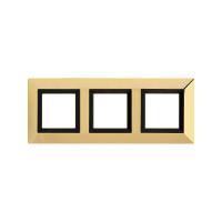 DKC Avanti Золотой Металл Рамка 6 модулей