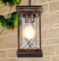 Spica H черное золото Подвесной уличный светильник IP33 GL 1026H Elektrostandard Spica a048173