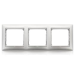 Legrand DIY Valena Алюм Рамка 3-ая гориз