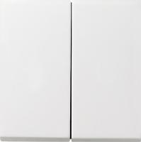 Gira F100 Бел глянц Клавиша 2-ая