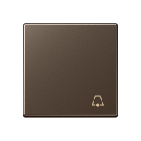 JUNG Клавиша с символом "звонок" мокка