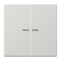 JUNG LS 990 Светло-серая Клавиша 2-ая с/п