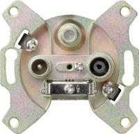 Gira Мех Розетка TV-FM-SAT оконечная, затухание 2дБ