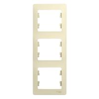 SE Glossa Беж Рамка 3-ая, вертикальная