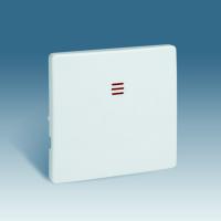 Simon 82 Белая Клавиша 1-ая с подсветкой