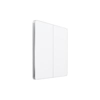 Systeme Electric Systeme Infinity Арктический лед Выключатель с самовозвратом 2-клавишный, 10А