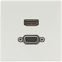 JUNG HDMI / VGA, светло-серый