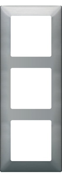 Legrand Valena LIFE Сталь Рамка 3-ая