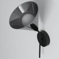 Настенный светильник со стеклянным плафоном 70161/1 черный Eurosvet Enigma