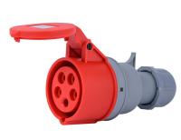 Dekraft Розетка перен. 3Р+РЕ+N 16А 380В IP44 РП-103 Dekraft Розетка перен. 3Р+РЕ+N 16А 380В IP44 РП-103