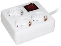 IEK Удлинитель У-С03К-выкл. 3 места 2Р+PЕ/3метра 3х1мм2 16А/250