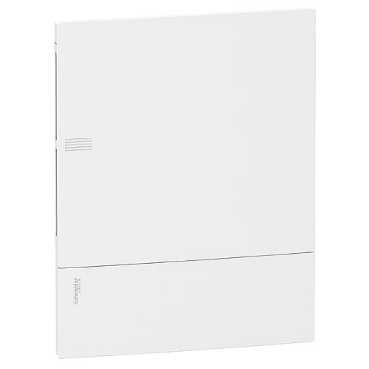 SE RESI9 MP (Mini Pragma) Бокс встраеваемый с белой дверью 2 ряда/24 модулей, IP40, IK07, 63А, 2 клеммы, Италия