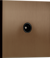 Donel TV розетка (папа), бронза, серия N96, DT301BB