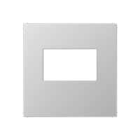 JUNG Kрышка для USB-зарядный устройств; без видимого винта; термопласт; алюминий