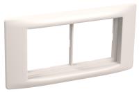 IEK PRIMER Рамка и суппорт для К.К. Праймер на 4 модуля, 60 мм