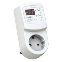 RBUZ Реле напряжения в розетку 16А 3000ВА