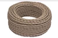 BIRONI Капучино матовый Витой провод 3*1,5 150м