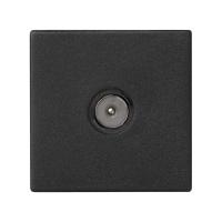 Simon Connect Графит Плата с TV разъёмом, папа , под винт, 45х45мм Simon Connect Графит Плата с TV разъёмом, папа , под винт, 45х45мм