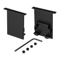 Arlight Заглушка SL-COMFORT-3551-F BLACK глухая (Металл)