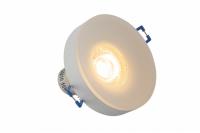 DK4032-WH Встраиваемый светильник, IP 20, 10 Вт, GU10, белый, алюминий/пластик