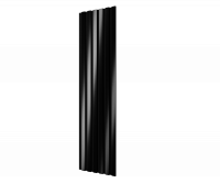 Комплект акуст.панелей, черный войлок, 1200х300х19мм, рейки ЭКОПОЛИМЕР, черное зеркало/2шт