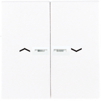 JUNG Клавиши для сдвоенной кнопки BCU белые