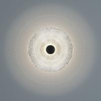 Настенный светодиодный светильник 40032/1 LED черный Eurosvet Titania