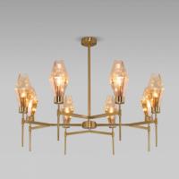 Потолочный светильник 60143/8 латунь Eurosvet Prism