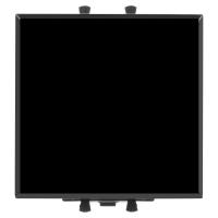 DKC Avanti Черный квадрат Выключатель двухполюсный 16A 2 модуля