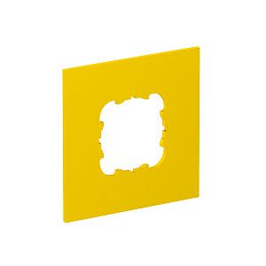 OBO Bettermann Накладка блока питания VH для монтажа устройств, 95x95 мм, желтая