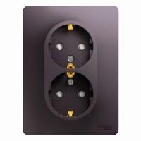 SE Glossa Сиреневый туман Розетка 2-ая с/з со шторками (в сборе)