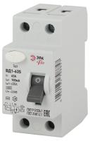 ЭРА Pro Устройство защитного отключения NO-902-152 УЗО ВД1-63S 1P+N 63А 100мА