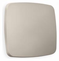 Лицевая панель OMEGA (Серо-бежевый матовый) для 1-кл выключателей QUANT OP3610