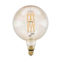 Лампа светодиодная филаментная диммируемая Eglo E27 8W 2100К янтарь 11687