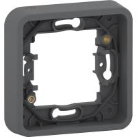 Schneider Electric Mureva Styl Антрацит Рамка 1-ая без винтов IP55