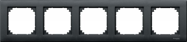 SE Merten SM M-Plan Антрацит Рамка 5-ая