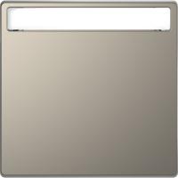 SE Merten D-Life Никель Клавиша 1-ая с полем д/надписи